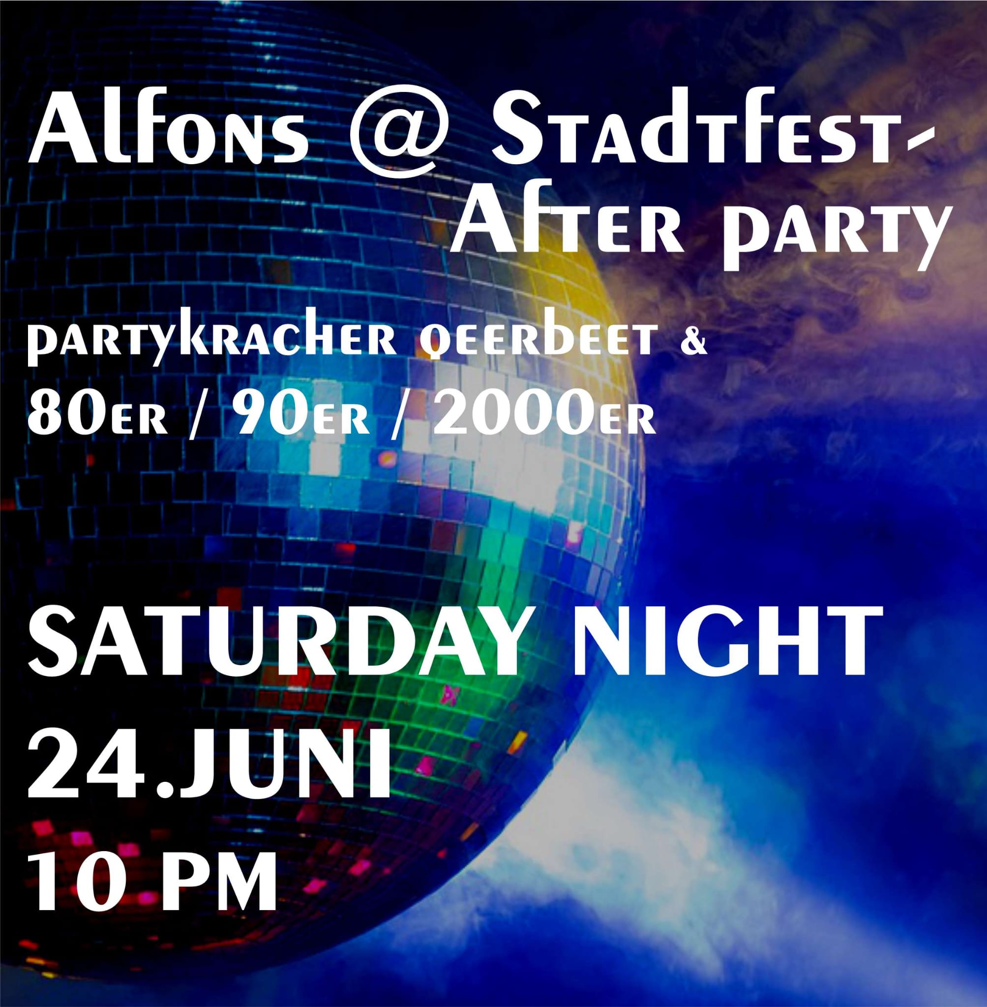 Stadfest Afterparty